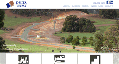 Desktop Screenshot of deltacivil.com.au